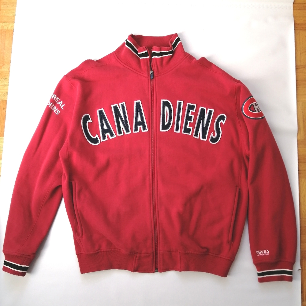 Montreal Canadiens Y2K Red Jacket Medium